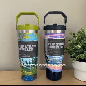 Stanley Always With Honor Hazy Horizon Cold Creek Flip Straws Set